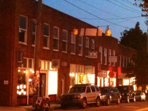 noda strip at night - NoDa Charlotte